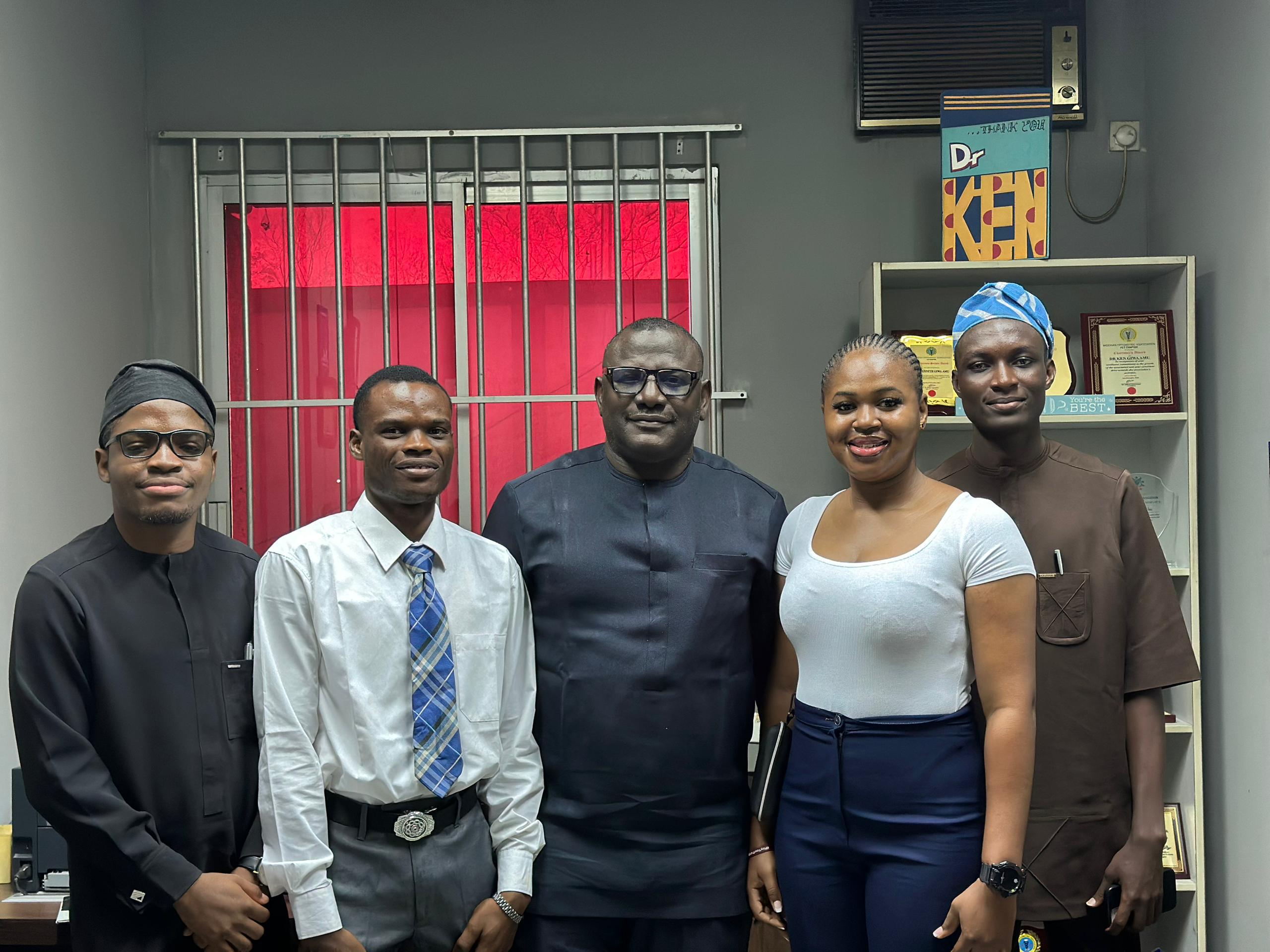 NOSA National Courtesy Visit to the Head of Optometric Services, National Assembly