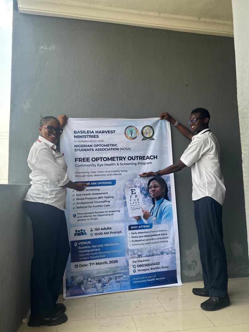 Basileia Harvest Ministries in collaboration with the Office of the National Provost, NOSA National.