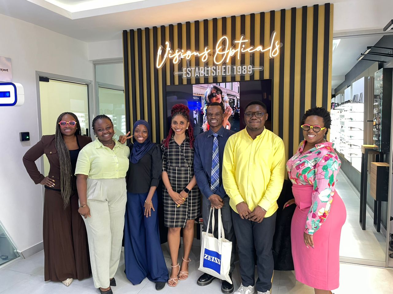 NOSA National Executives Visit Visions Opticals