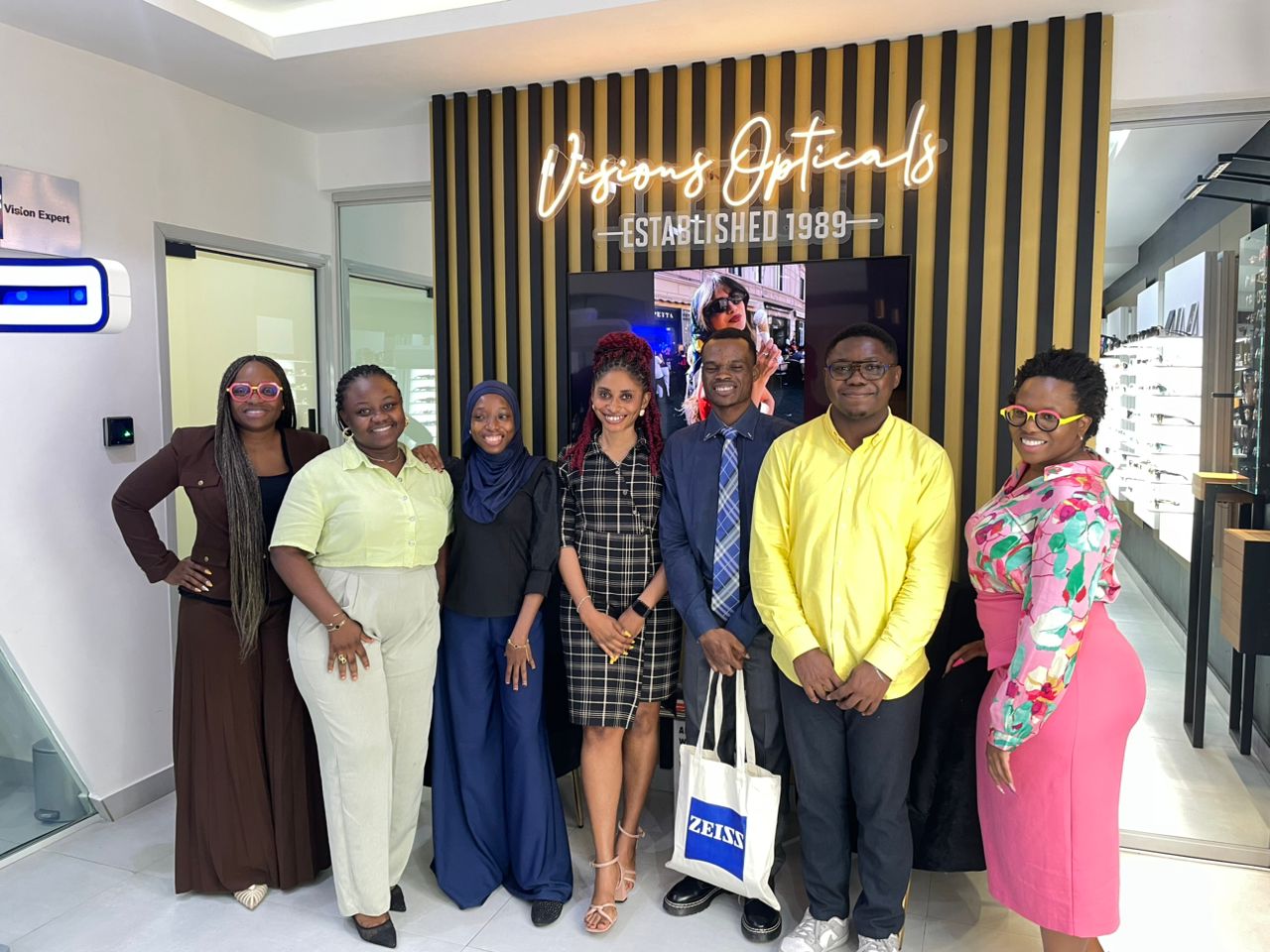 NOSA National Executives Visit Visions Opticals