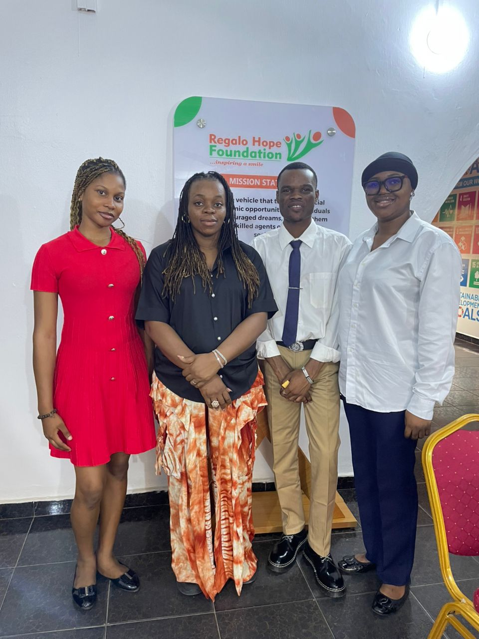 NOSA National Executives Pay Courtesy Visit to Regalo Hope Foundation.