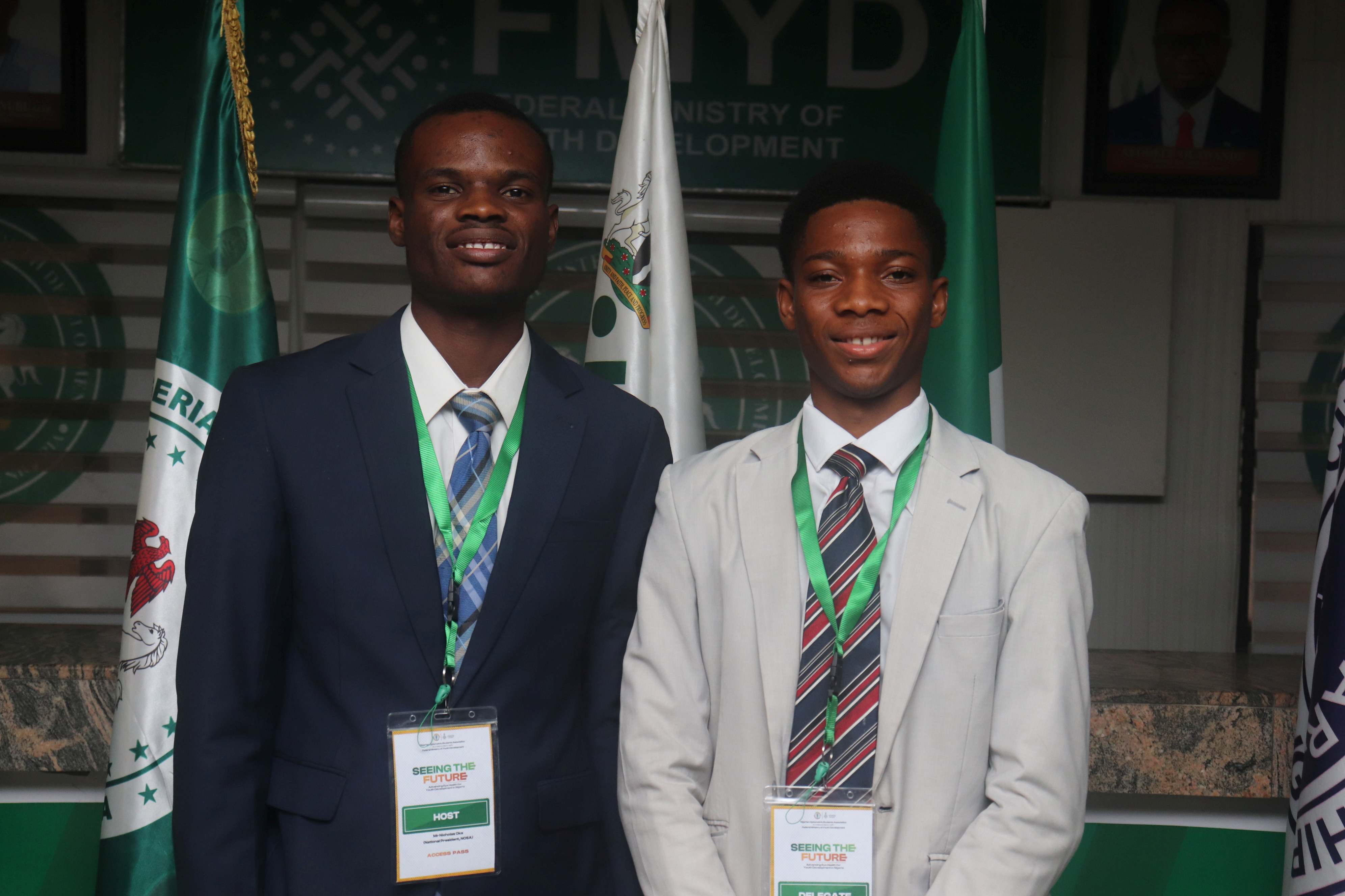 Seeing the Future: NOSA and the Federal Ministry of Youth Development Collaborate to Advance Youth Eye Health