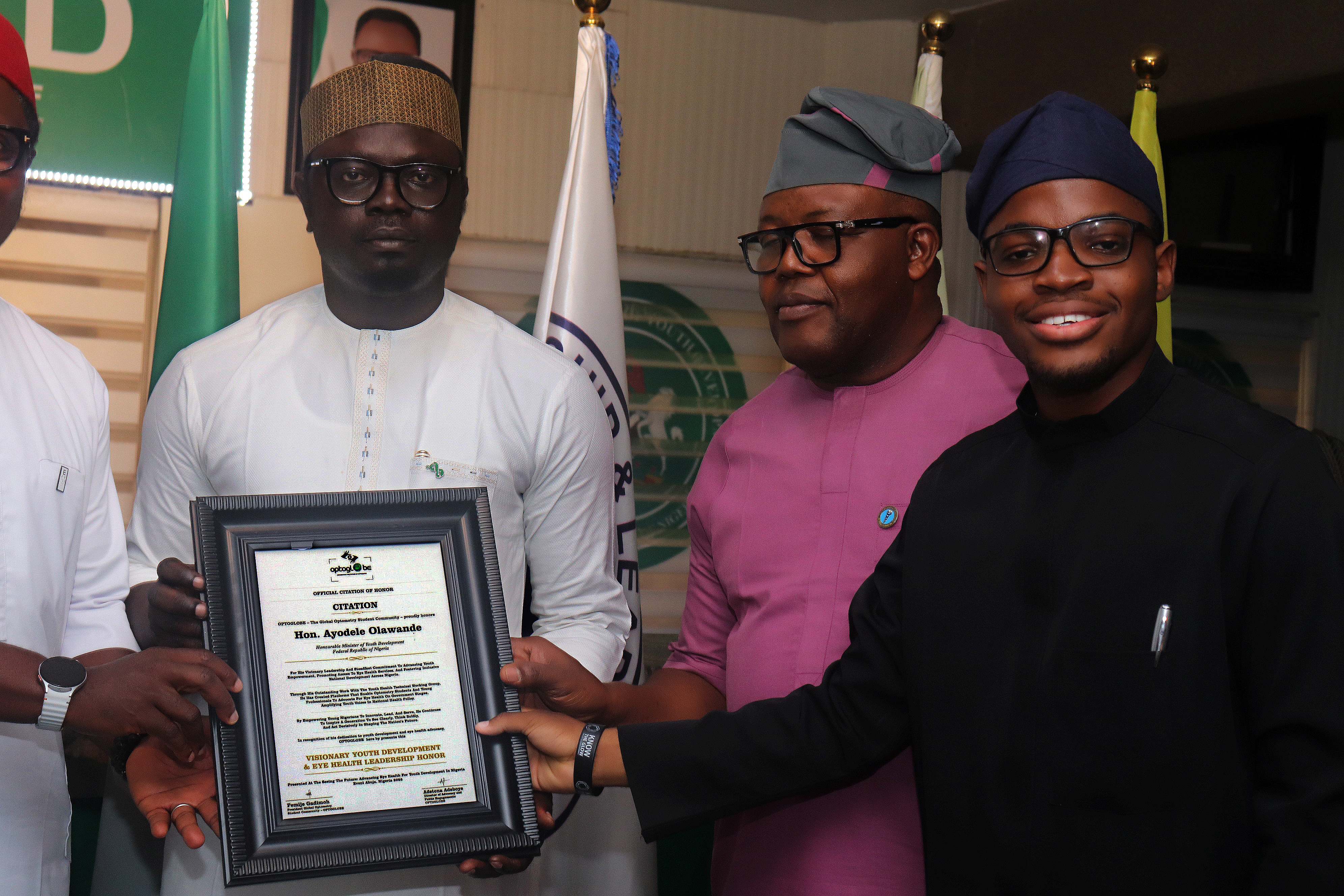 Seeing the Future: NOSA and the Federal Ministry of Youth Development Collaborate to Advance Youth Eye Health