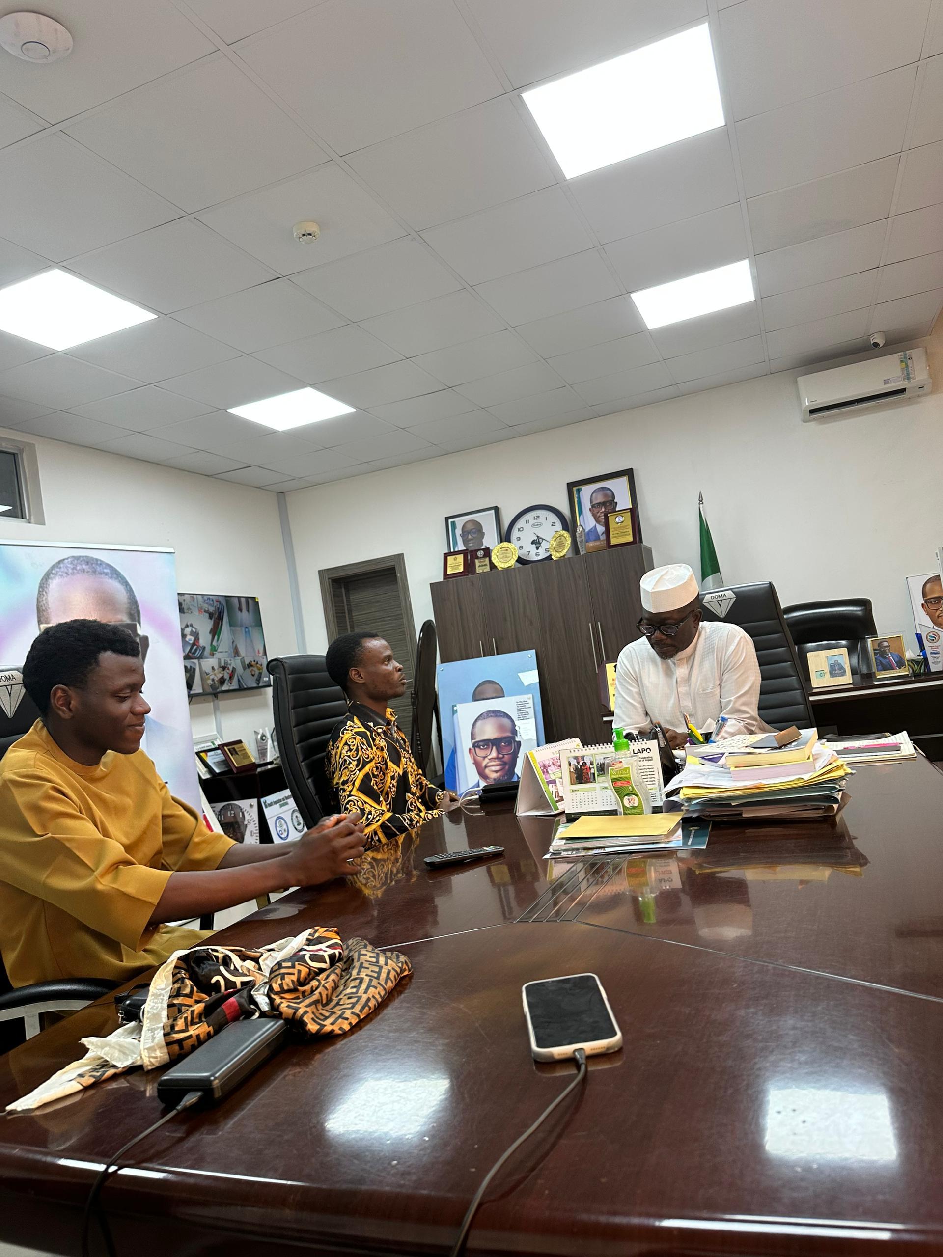 NOSA National Courtesy Visit to the Commissioner of Health, Edo State