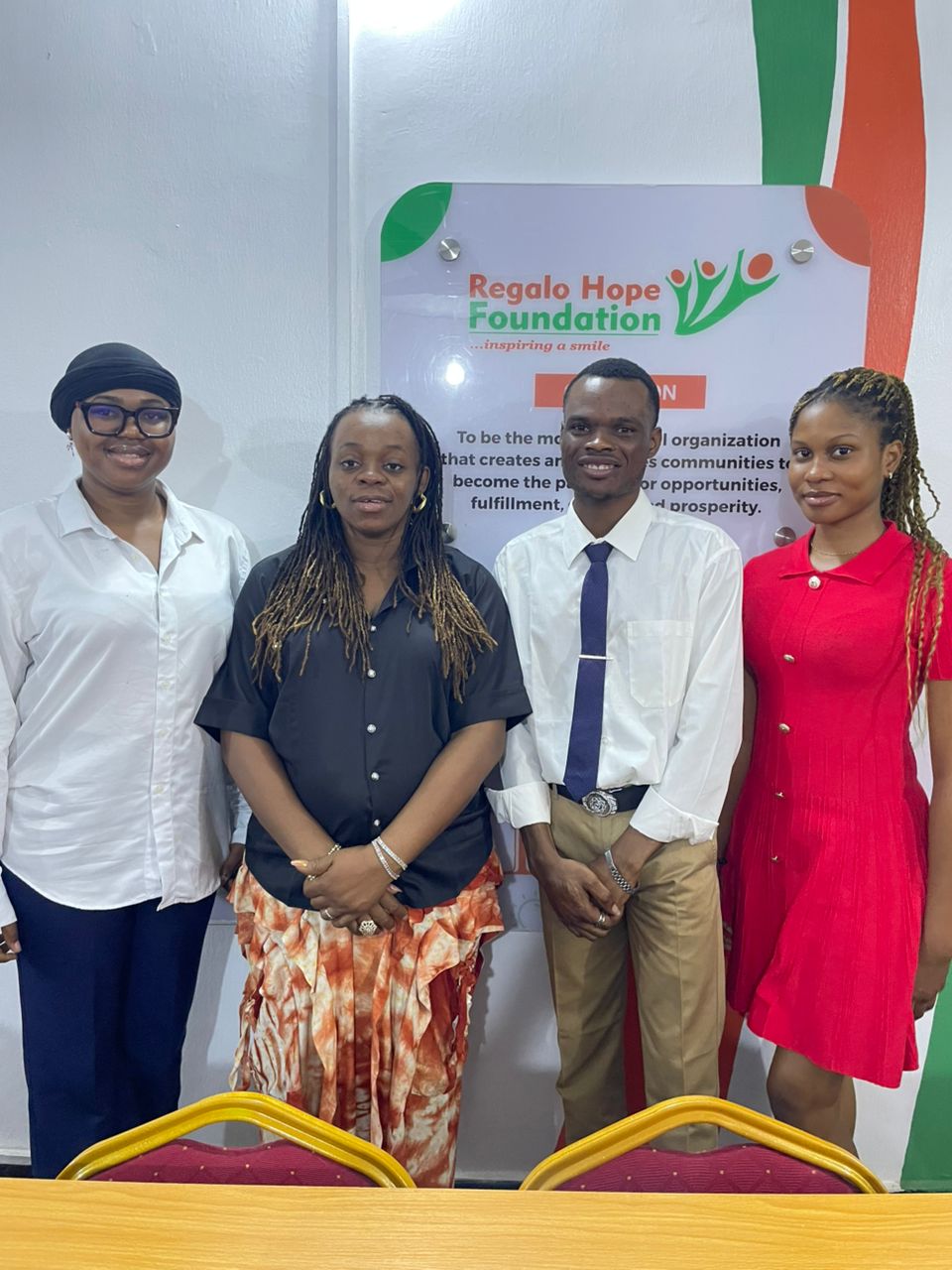NOSA National Executives Pay Courtesy Visit to Regalo Hope Foundation.