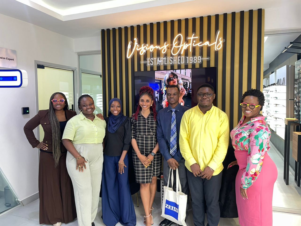 NOSA National Executives Visit Visions Opticals
